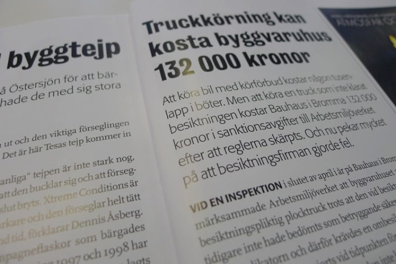 En tidigare artikel i Järn Bygg Färg