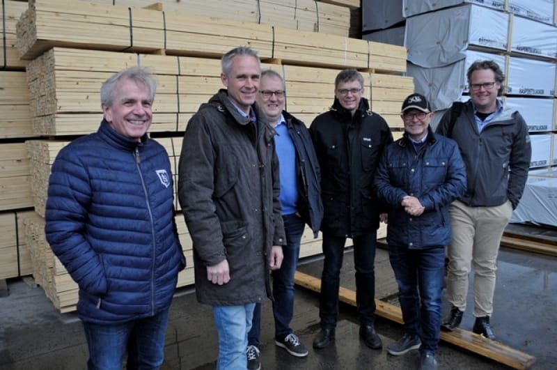 Fint besök på XL-Bygg Kungsbackas logistikcenter