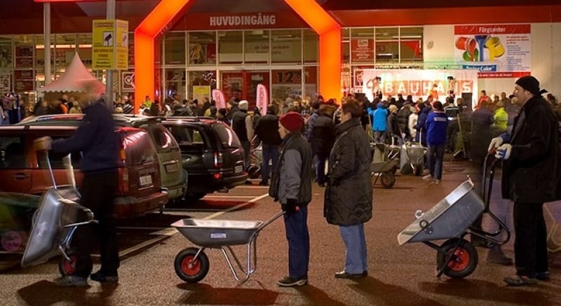 Bauhaus Köer vid premiäröppningen