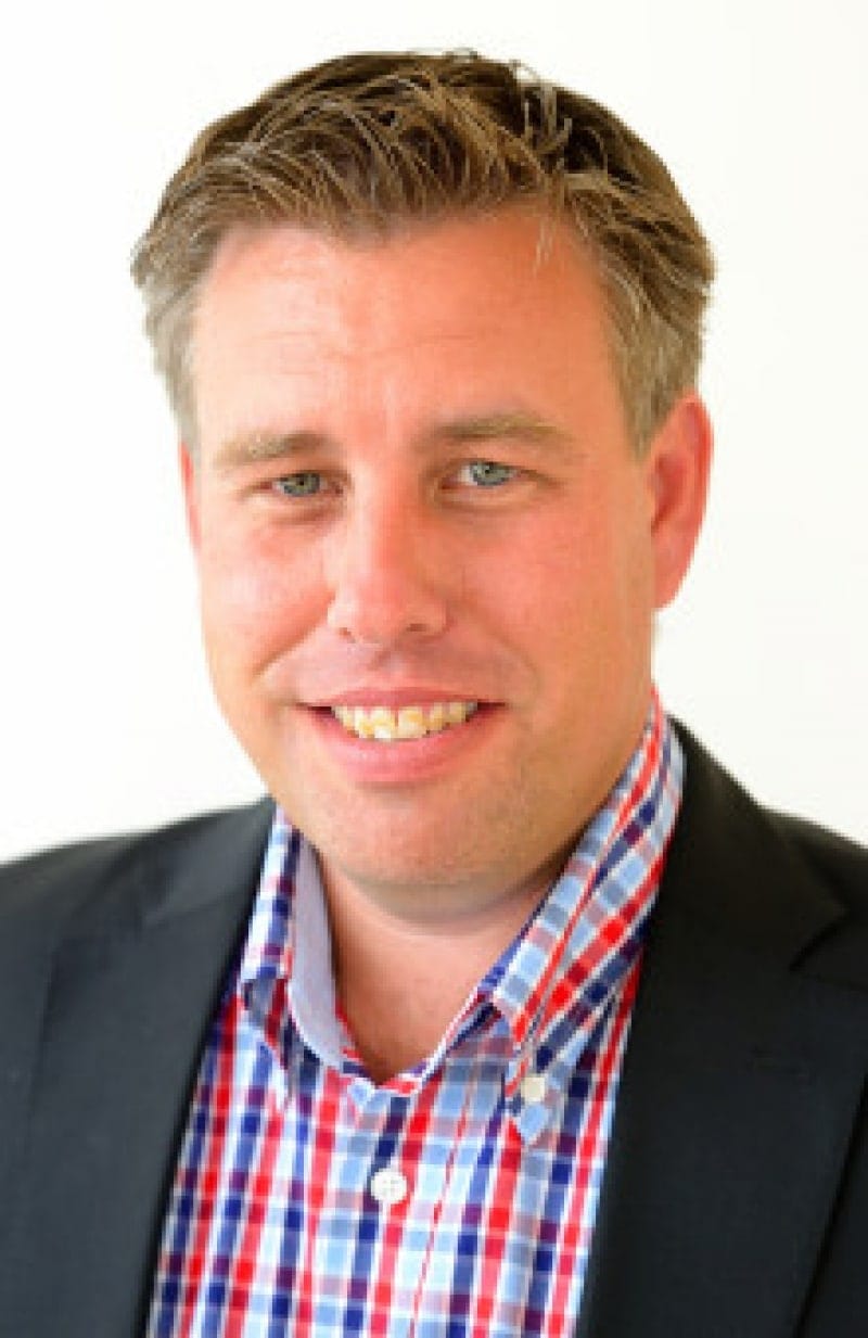 Mikael Tykesson, marknadschef på Woody Bygghandel